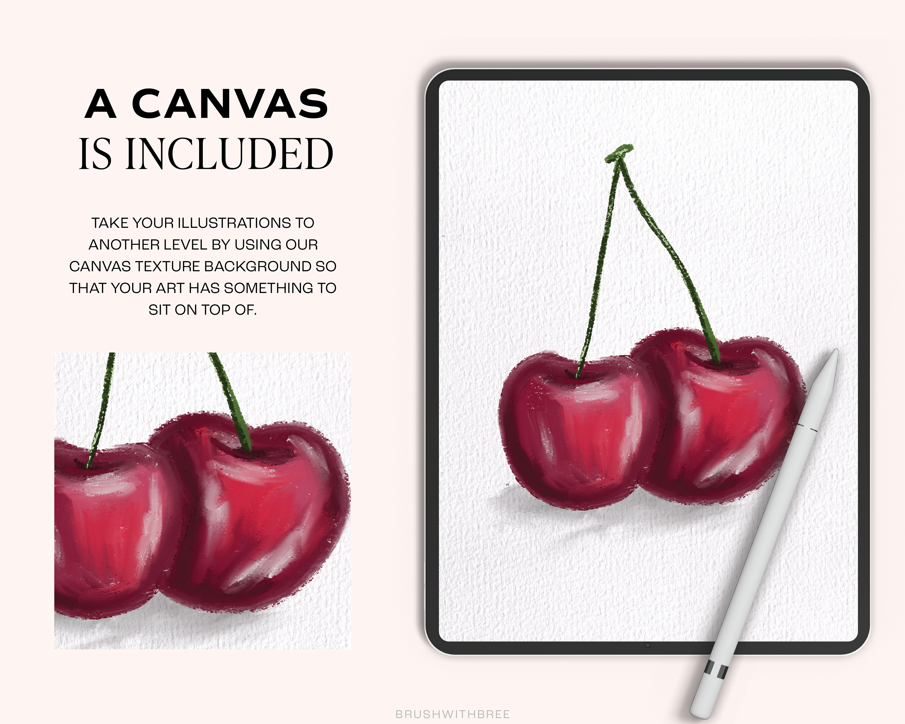 Realistic Pastel Procreate Brush Set